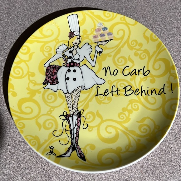 Set of 4 dessert plates by Delish. New without tags - Picture 4 of 6